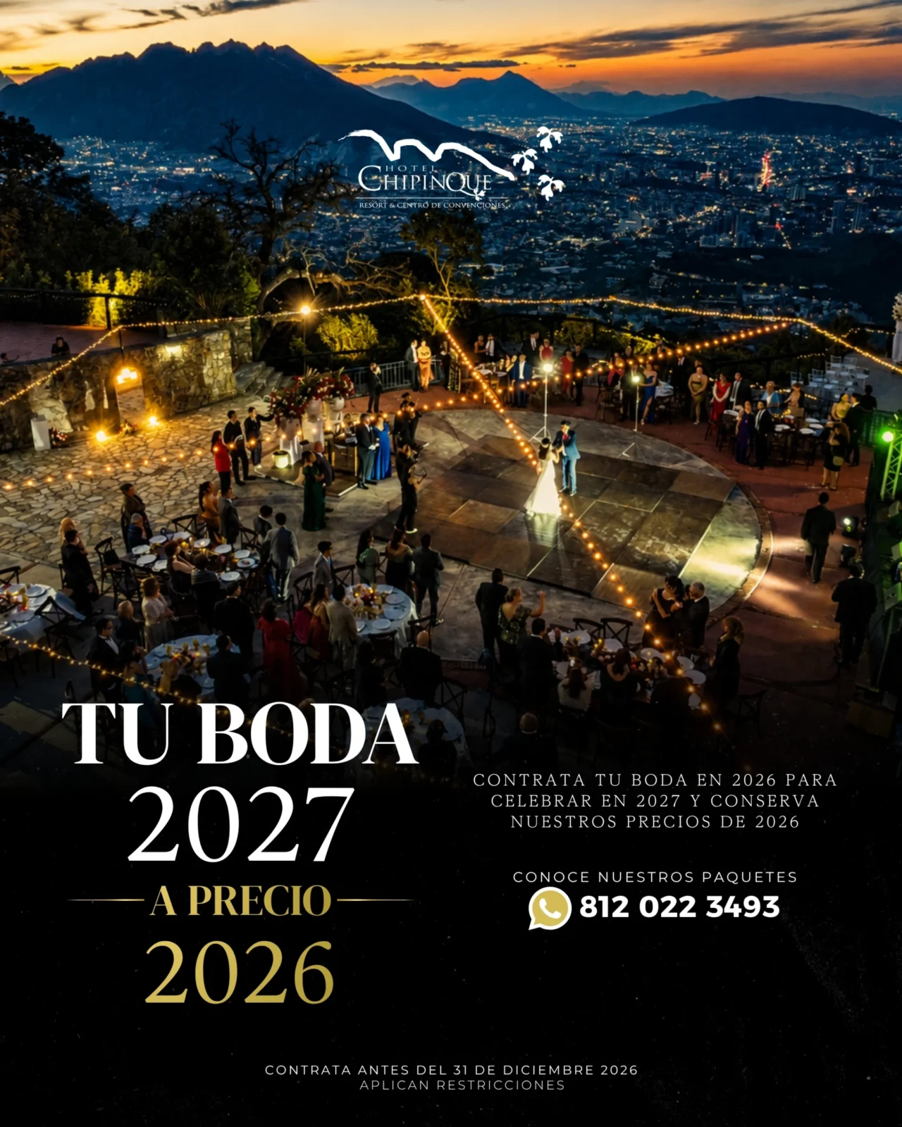 TU BODA 2027 A PRECIO 2026